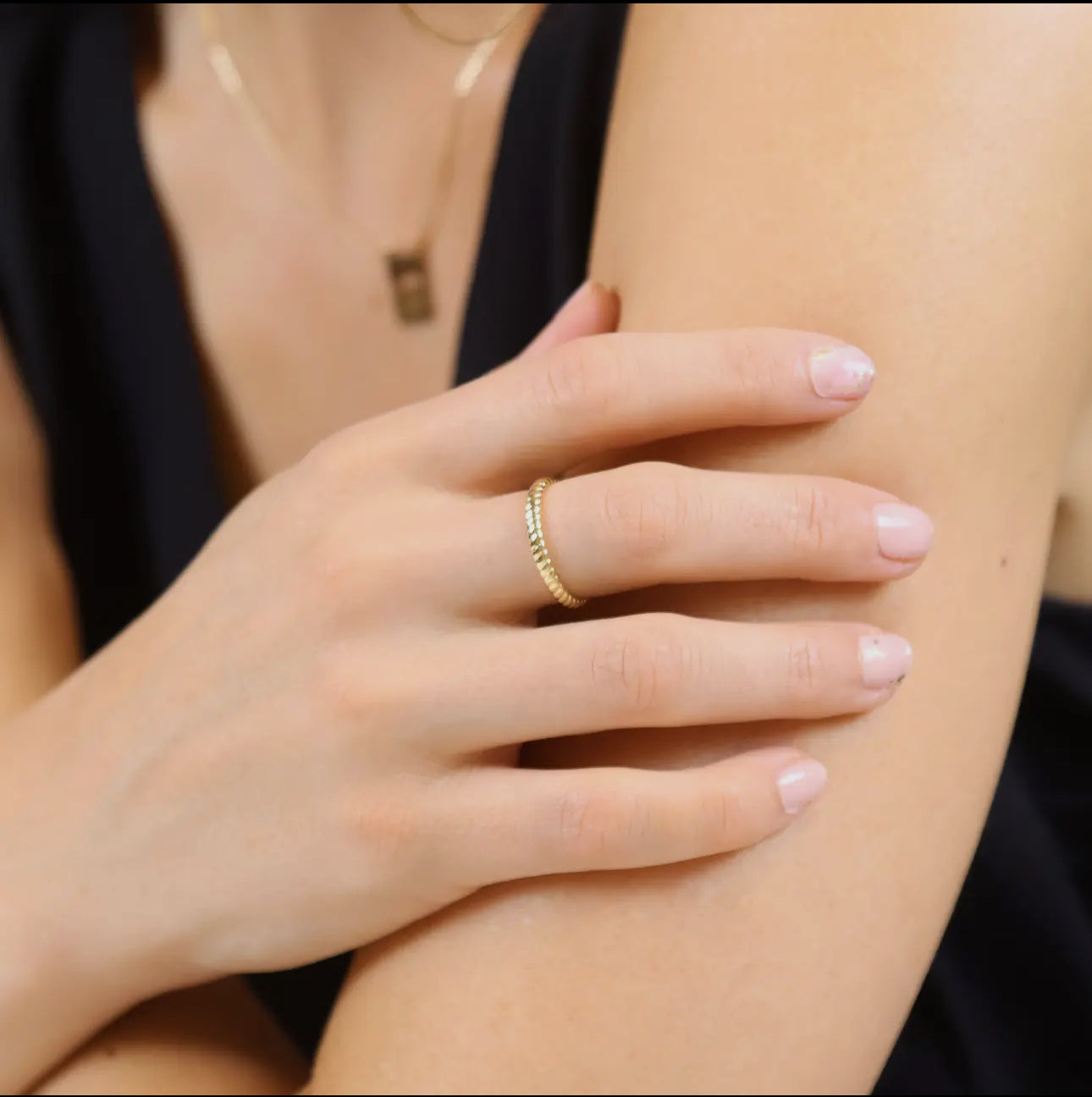 Twisted Design Band Ring