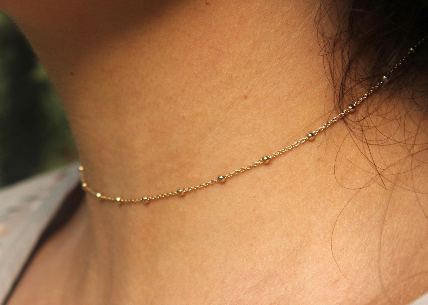 Satellite Chain with Sterling Silver Balls