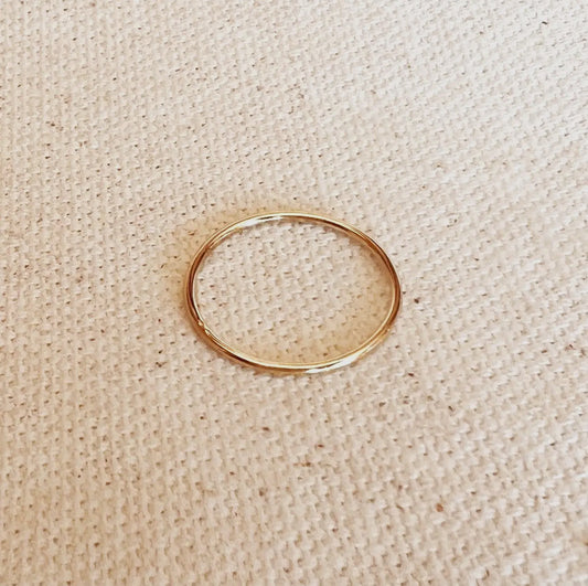 Plain Stackable Ring