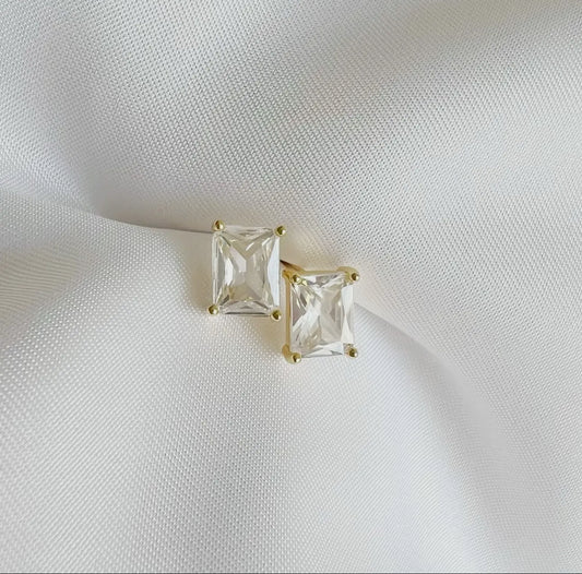 Goldie CZ Diamond Stud Earrings